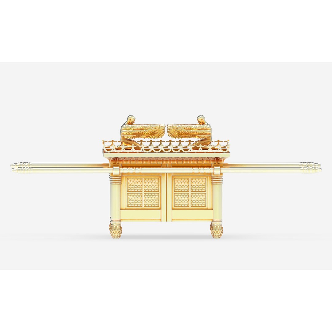 Ark of the Covenant 3D Model – High-Quality Historical Asset, PBR - View 4