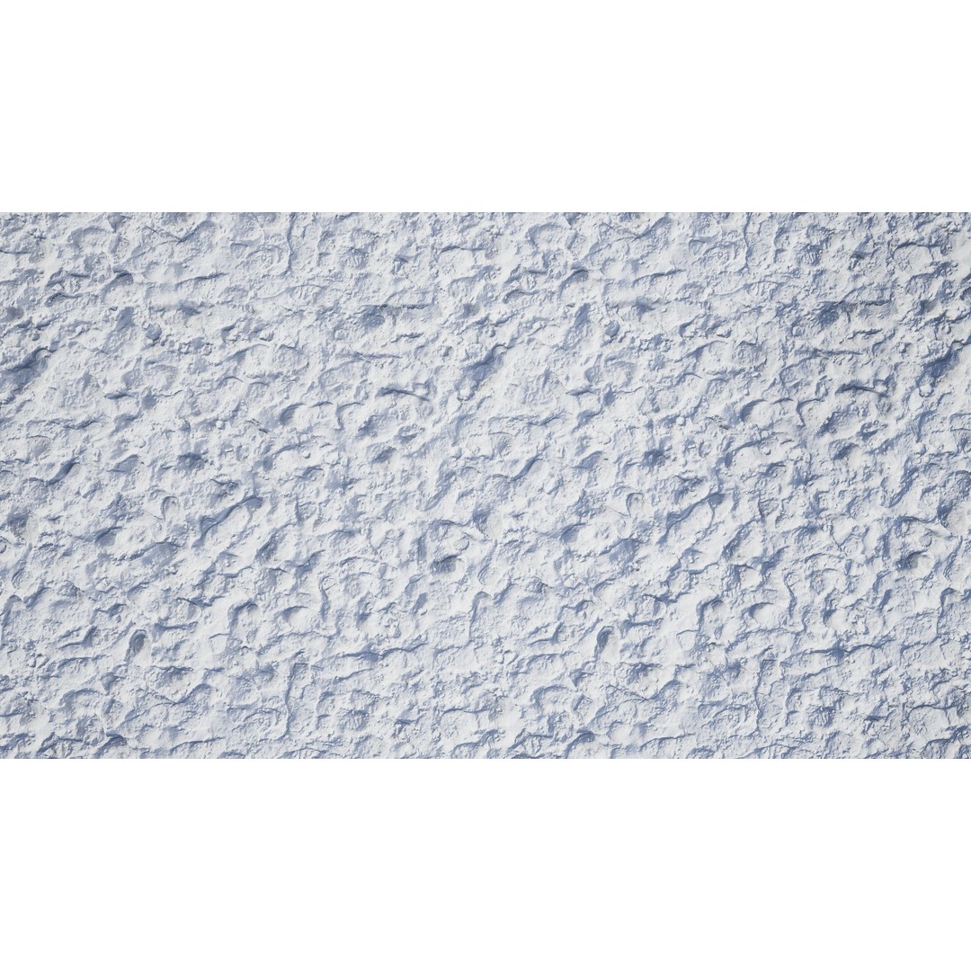 Snow Area Materials 3D Model – Low Poly PBR Textures, UE Compatible - View 8