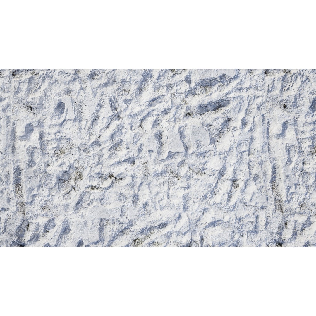 Snow Area Materials 3D Model – Low Poly PBR Textures, UE Compatible - View 9