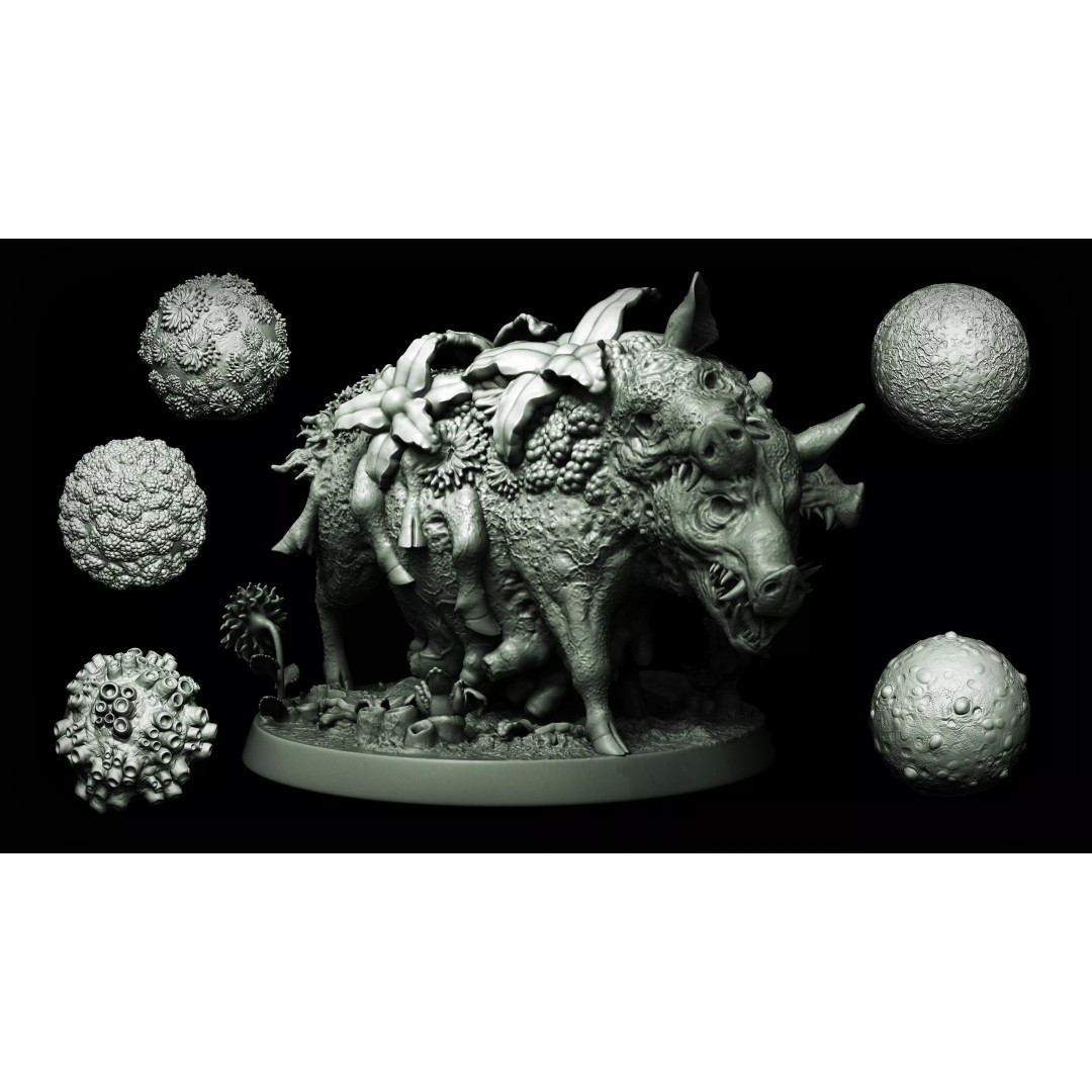 Infection and Diseases 3D Model – VDM Brush Pack for Zbrush & Blender - View 3