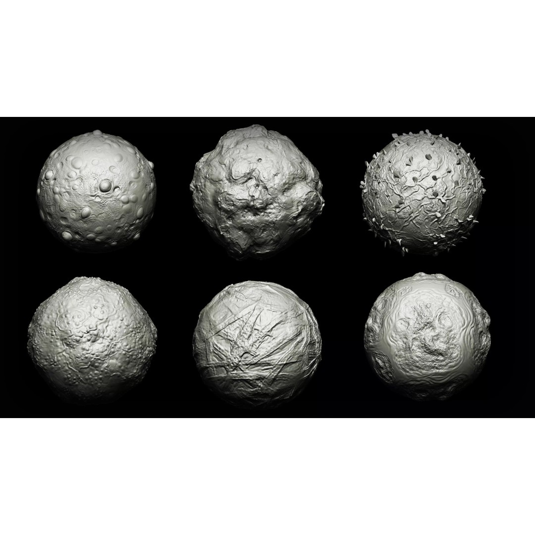 Infection and Diseases 3D Model – VDM Brush Pack for Zbrush & Blender - View 6