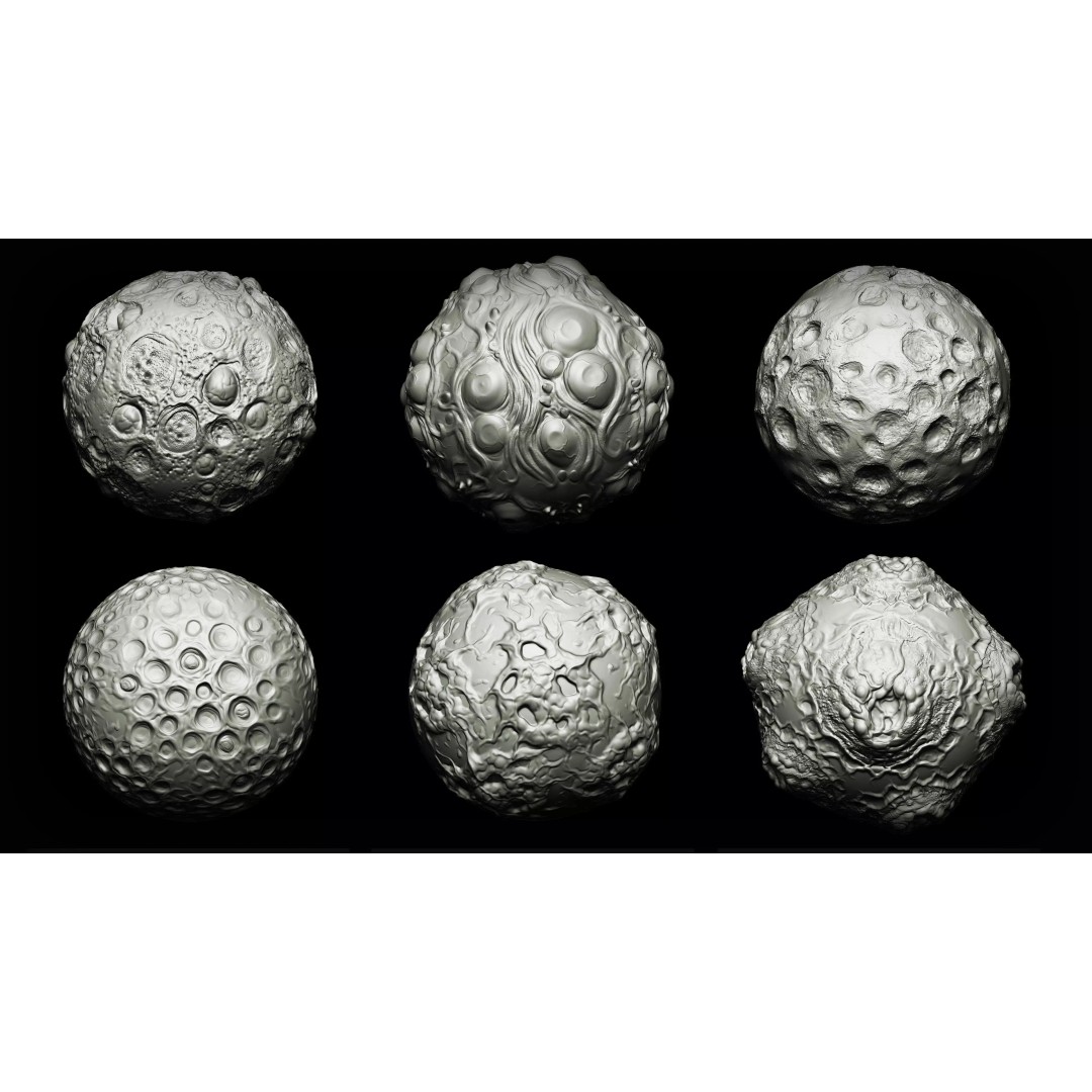 Infection and Diseases 3D Model – VDM Brush Pack for Zbrush & Blender - View 7