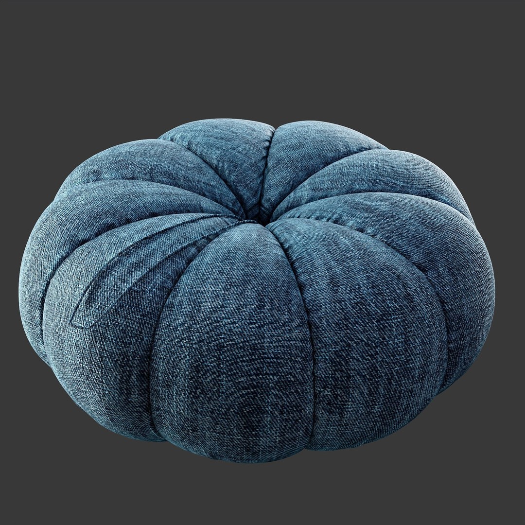 Denim Fabric 3D Model – Smart Materials Collection, Substance Painter - View 10