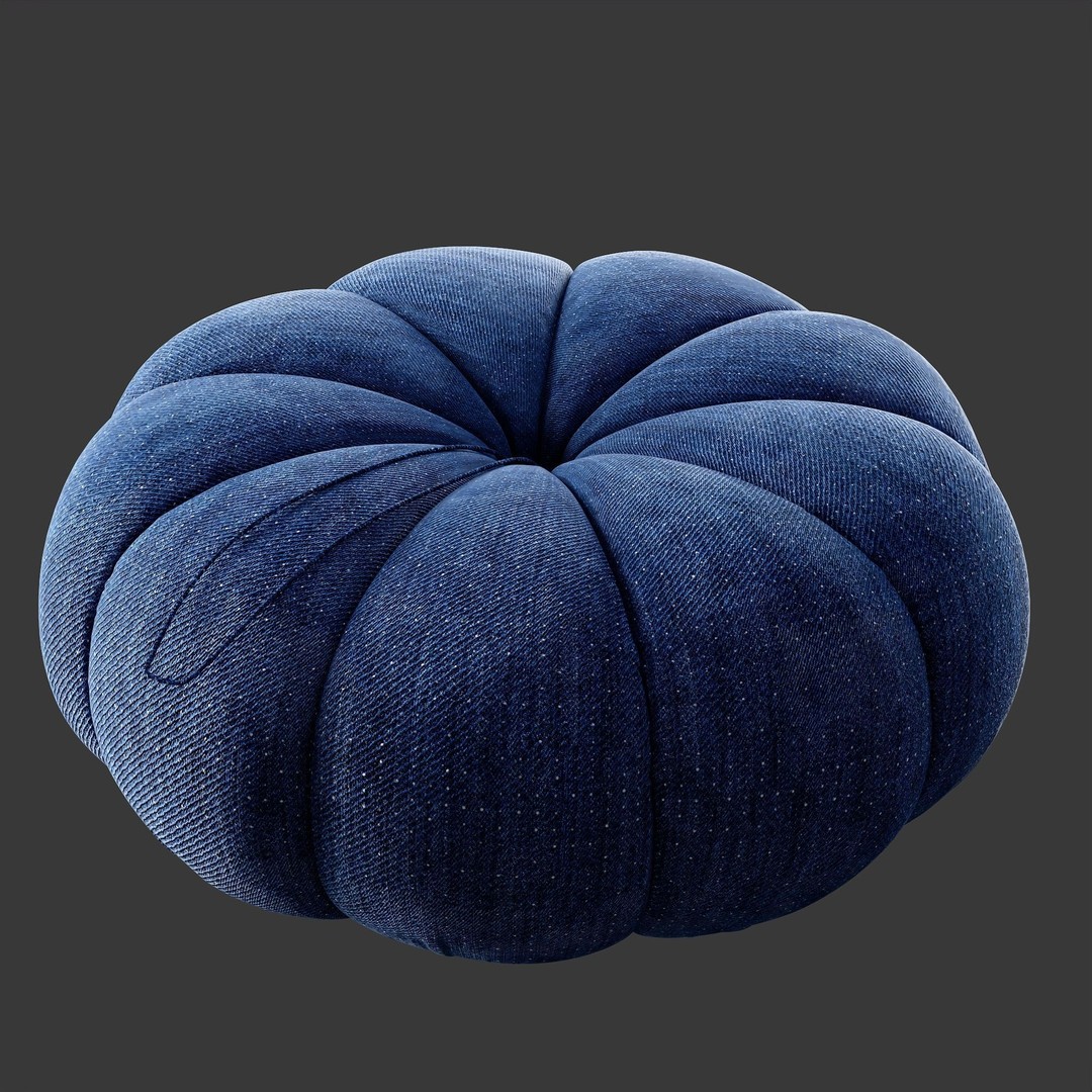 Denim Fabric 3D Model – Smart Materials Collection, Substance Painter - View 12