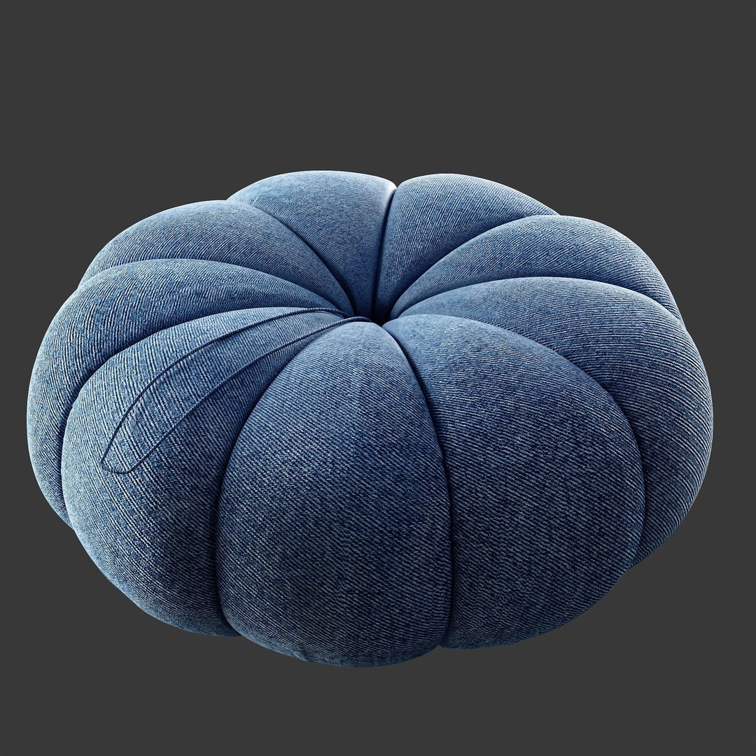 Denim Fabric 3D Model – Smart Materials Collection, Substance Painter - View 14