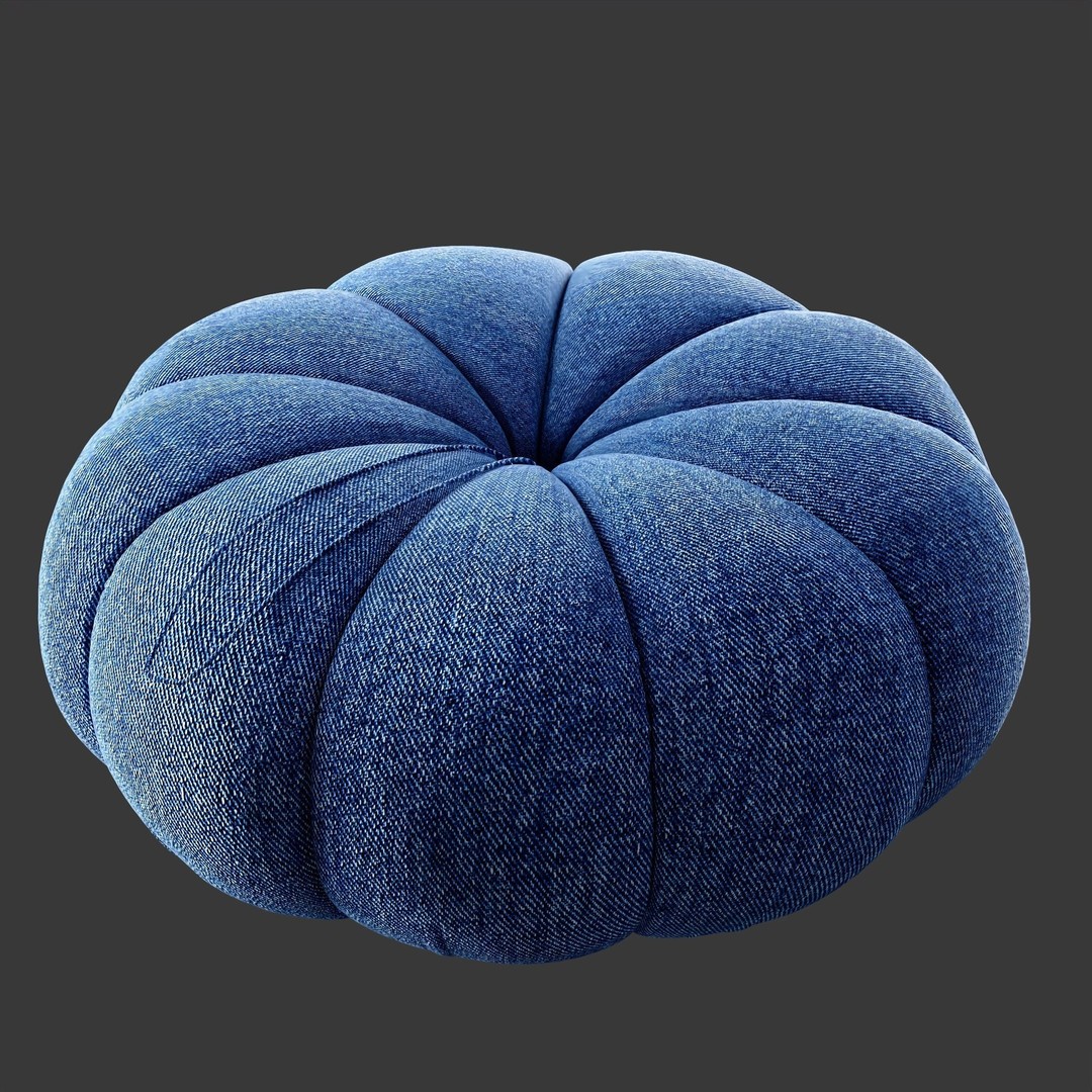 Denim Fabric 3D Model – Smart Materials Collection, Substance Painter - View 9