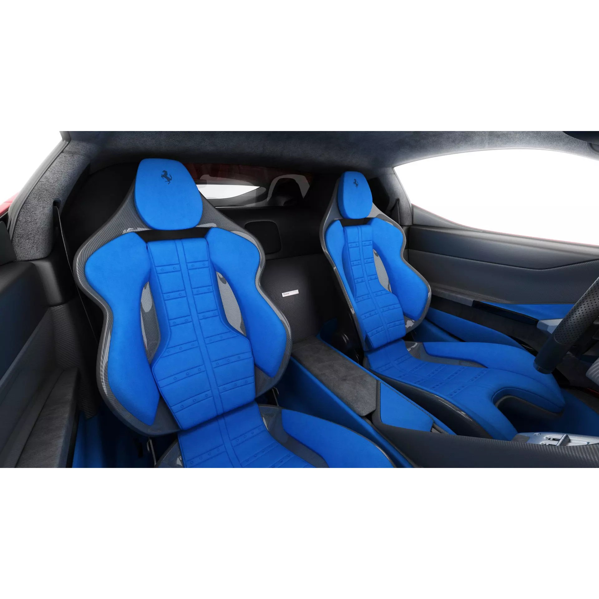 Ferrari 849 Testarossa - Detailed Game-Ready 3D Model - View 24