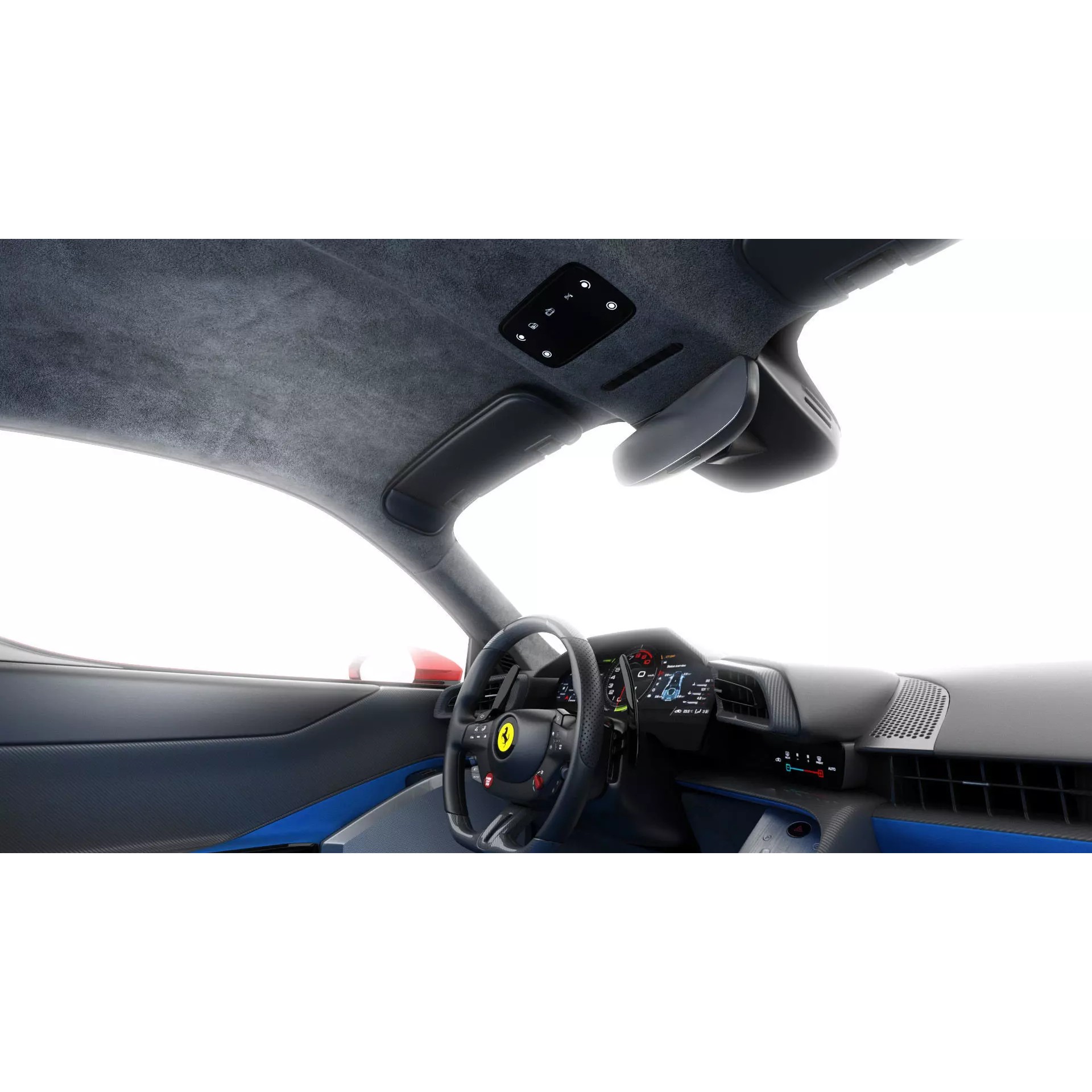 Ferrari 849 Testarossa - Detailed Game-Ready 3D Model - View 30