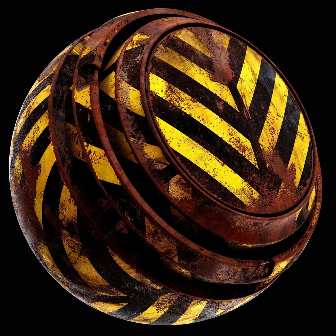 Rust Smart Materials 3D Model – 30 High-Quality Textures, SPSM - View 10
