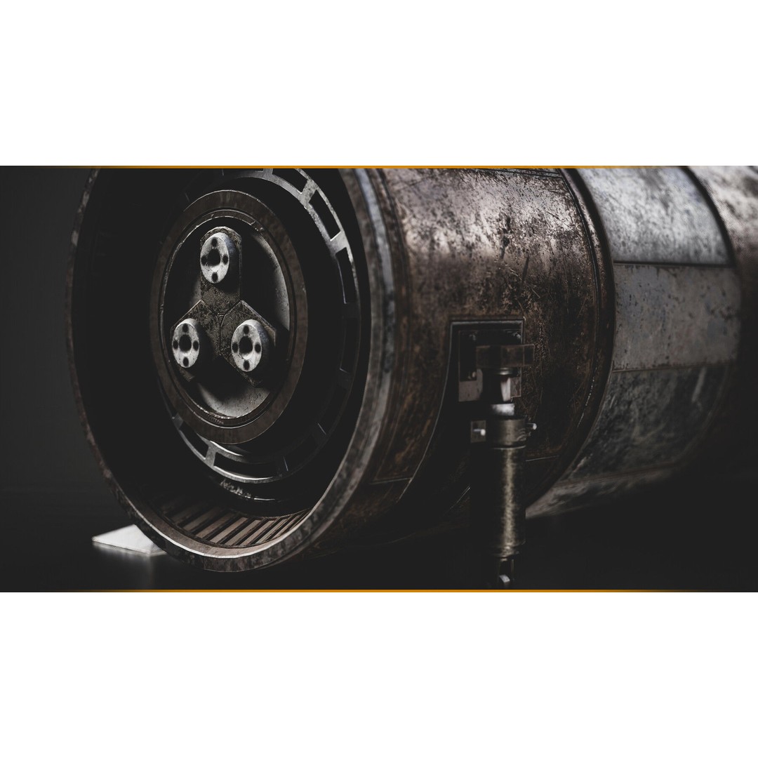 Rust Smart Materials 3D Model – 30 High-Quality Textures, SPSM - View 3