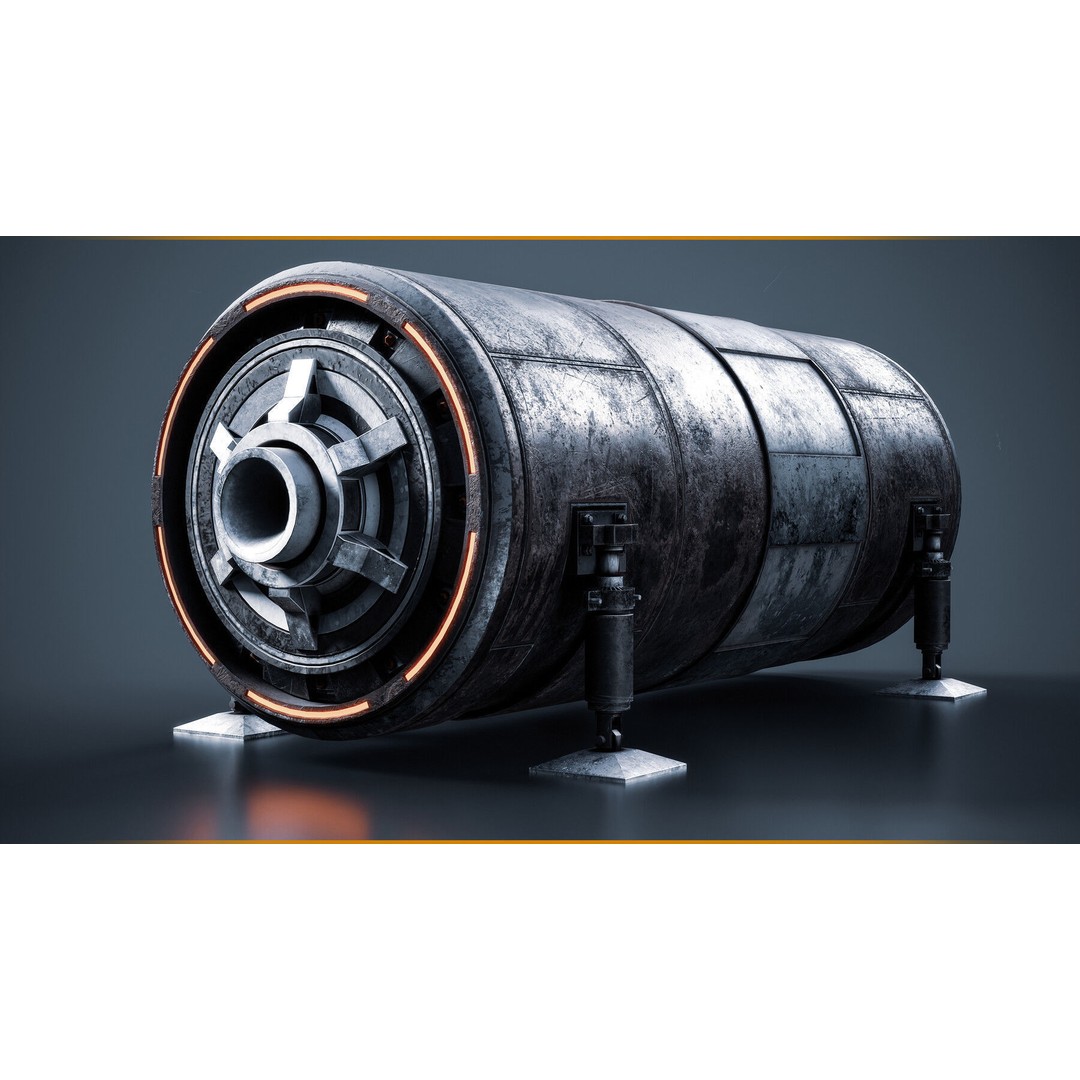 Rust Smart Materials 3D Model – 30 High-Quality Textures, SPSM - View 4