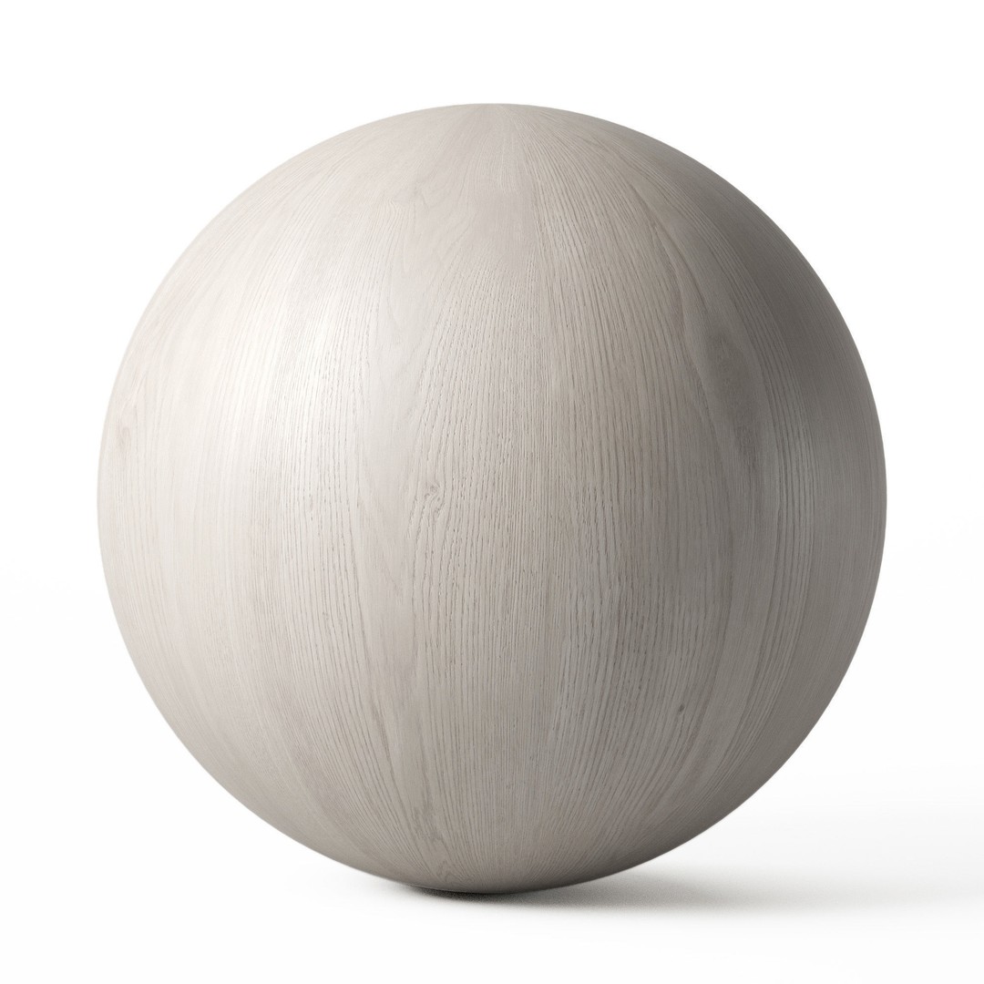 Oak Wood Material 3D Model – 7 Color Textures, PBR Formats - View 8