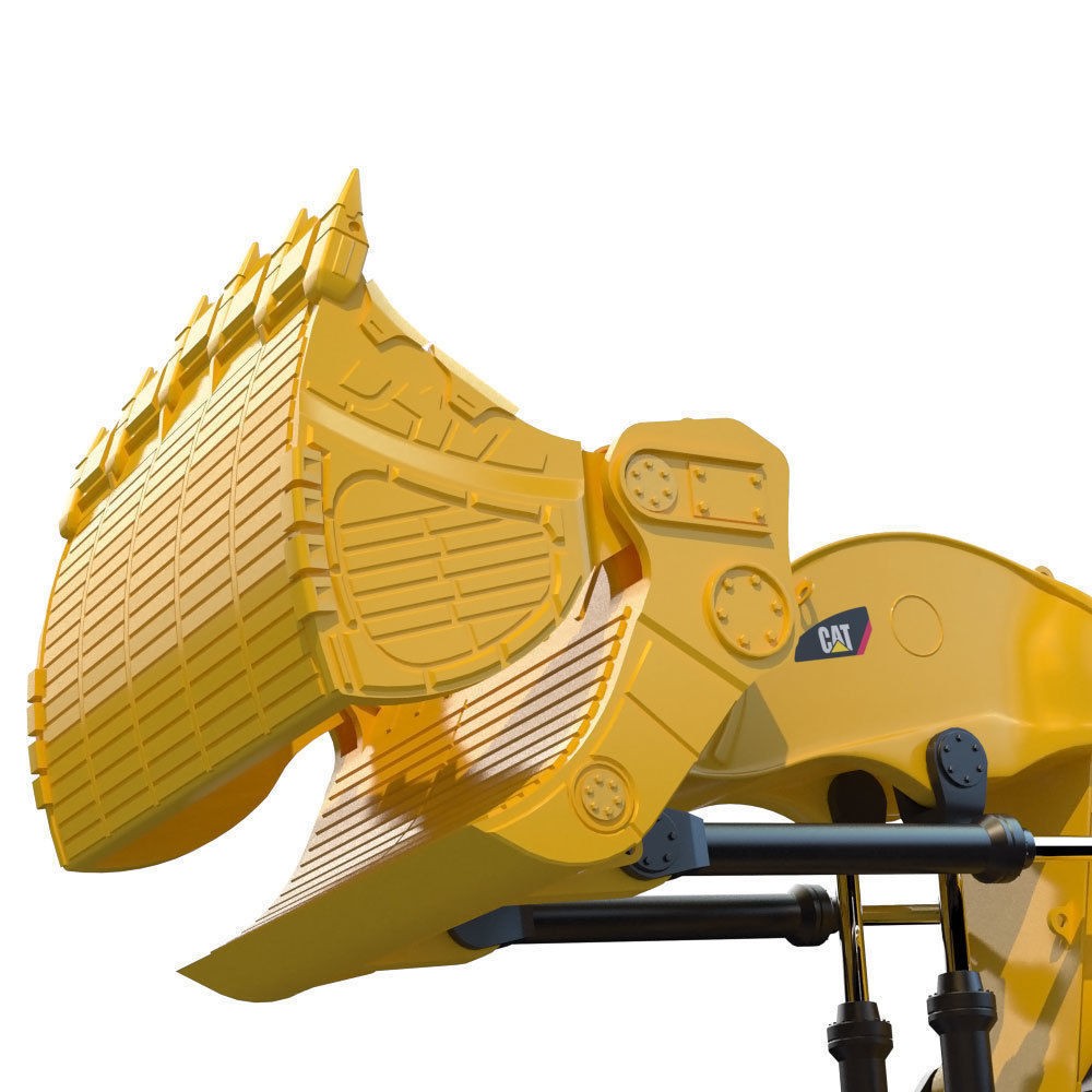 Mining Excavator Cat 6090 FS 3D Model – High Poly PBR Asset, FBX