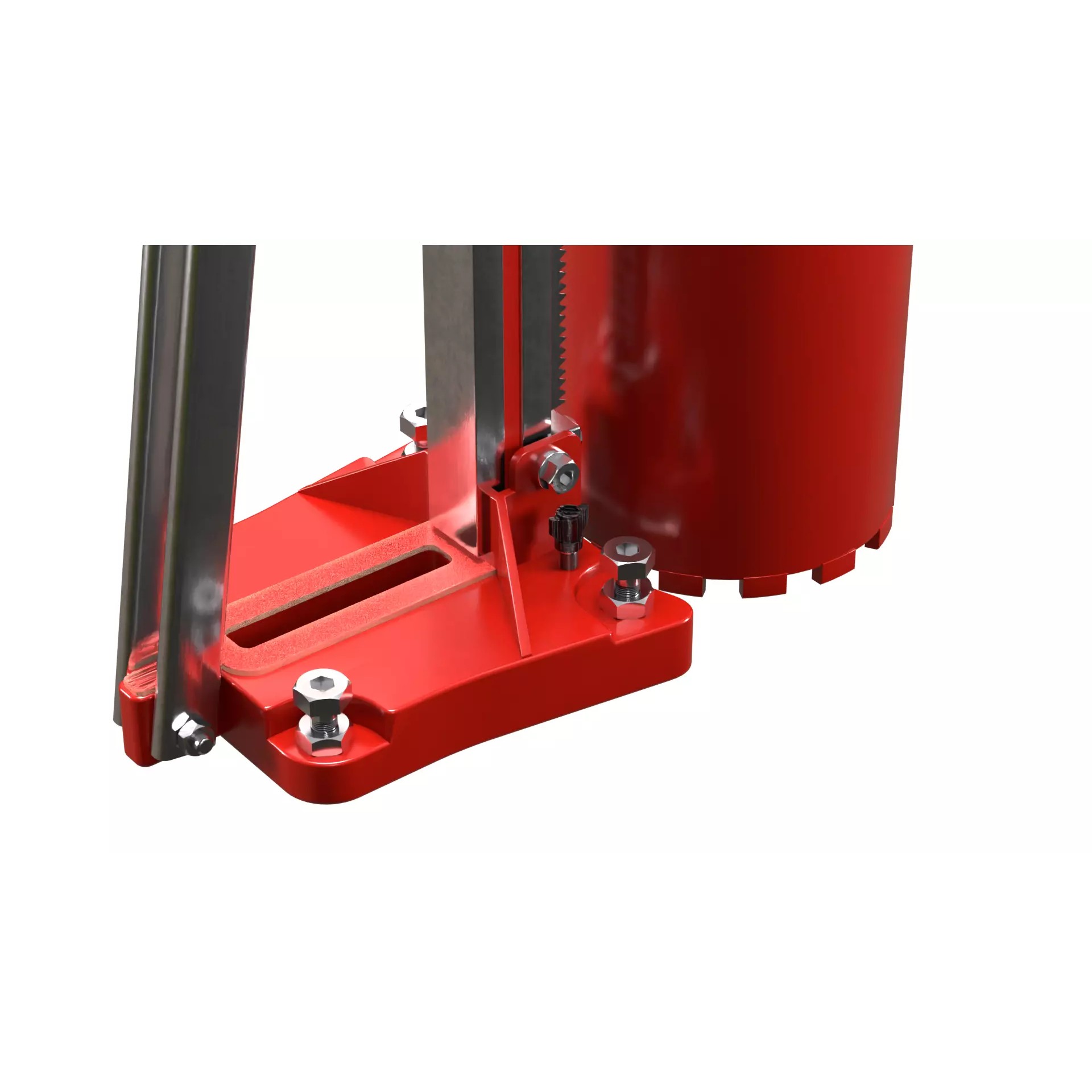 Concrete Diamond Core Cutting Drill Machine - Game-Ready 3D Model - View 10