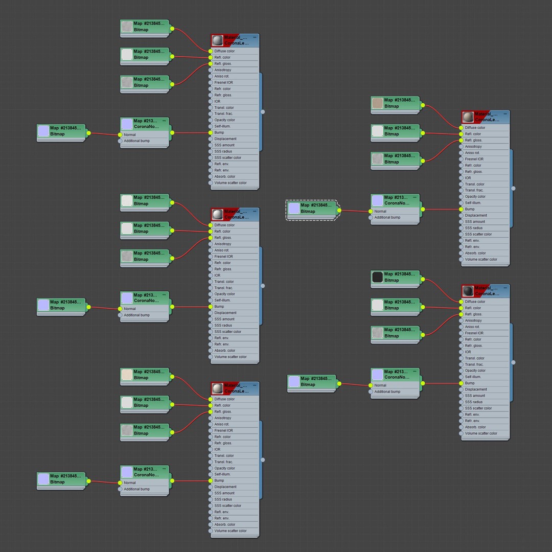 Concrete Ceiling 3D Model – PBR Architectural Texture, FBX, OBJ - View 9