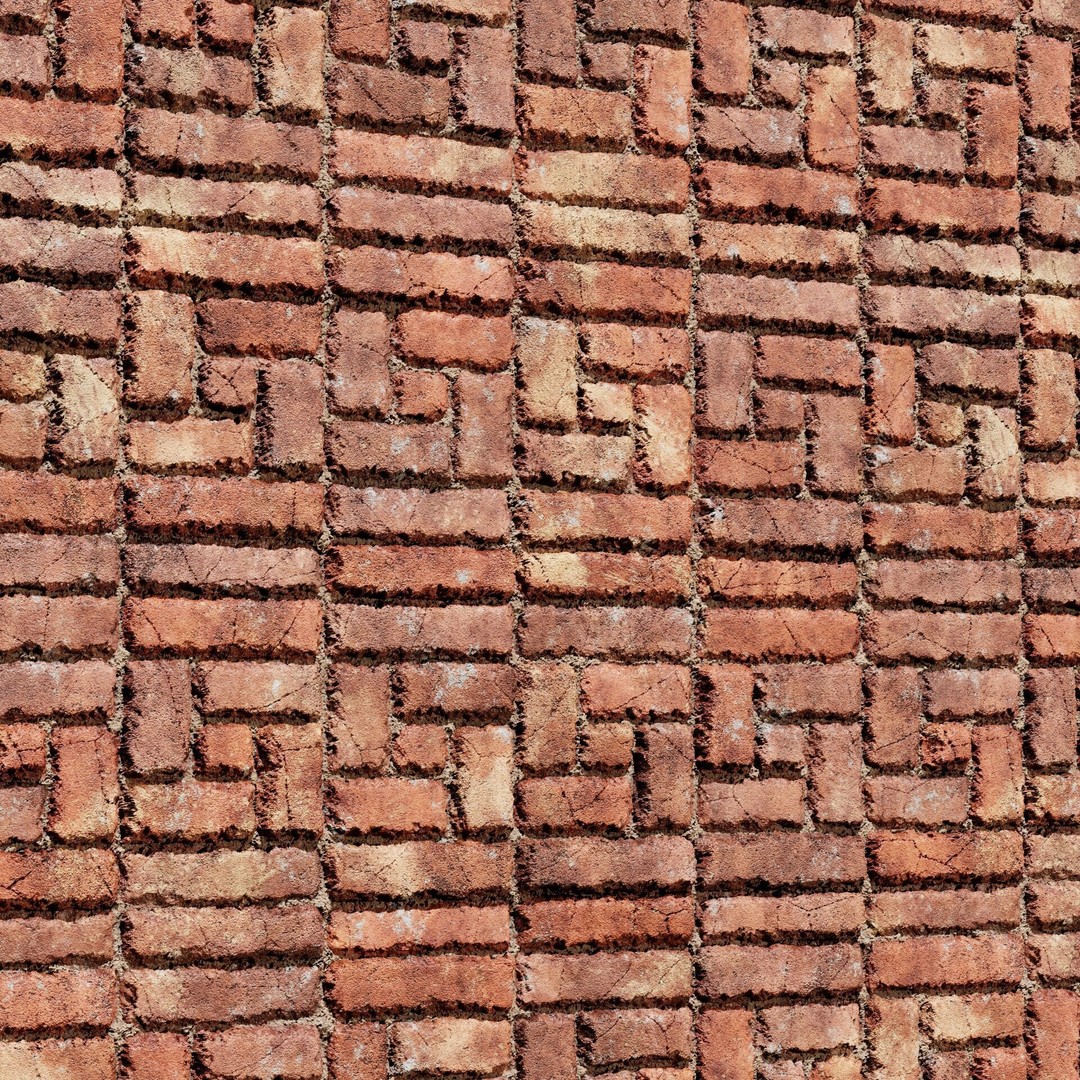 Brick Wall Texture Collection 3D Model – 8K PBR Textures for Archviz - View 10