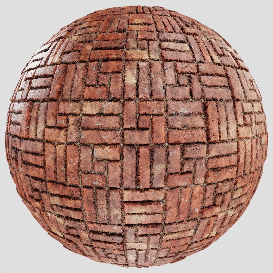 Brick Wall Texture Collection 3D Model – 8K PBR Textures for Archviz - View 15