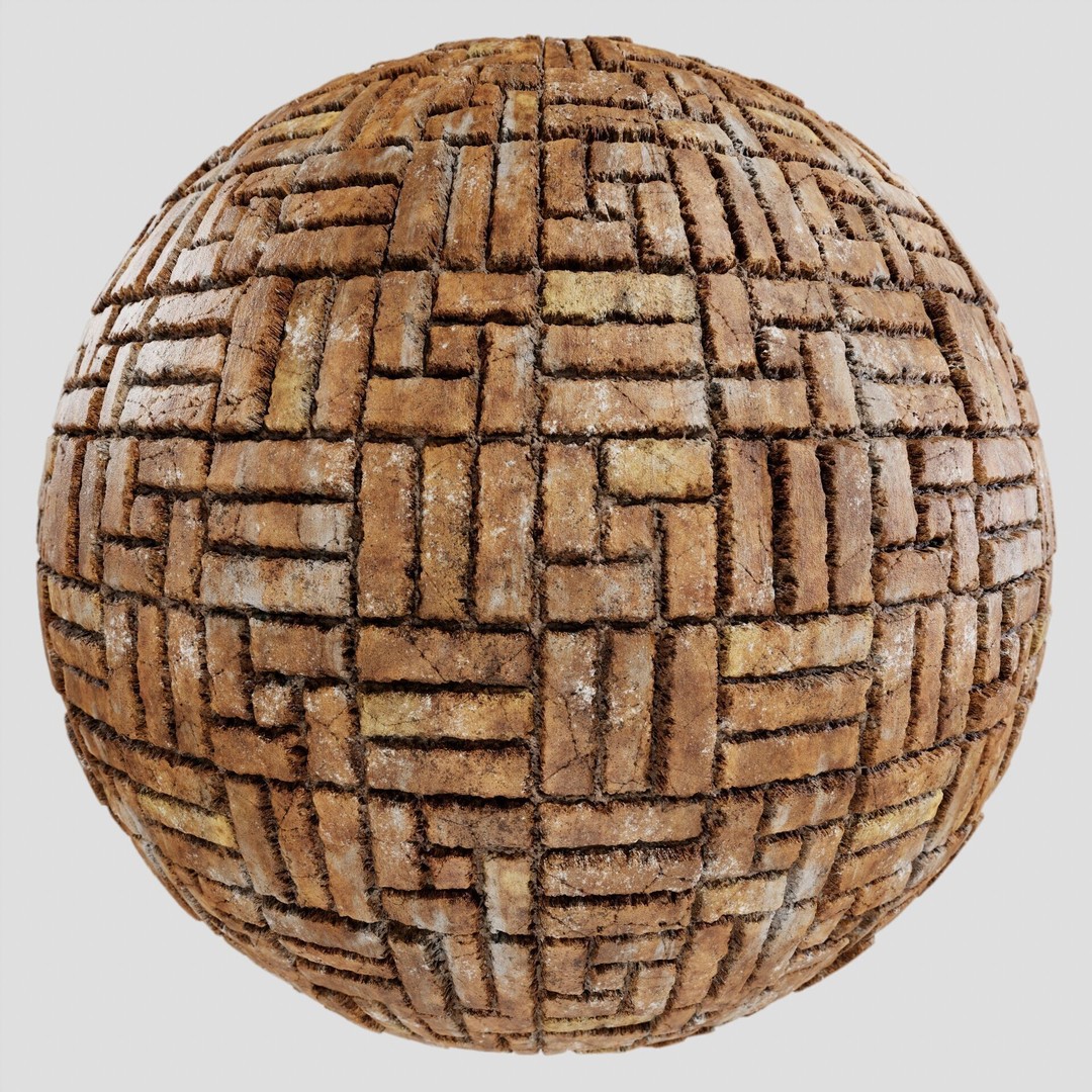 Brick Wall Texture Collection 3D Model – 8K PBR Textures for Archviz - View 19