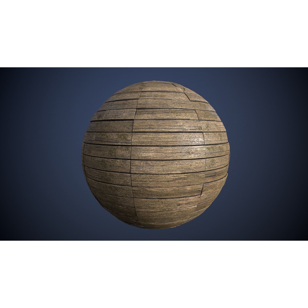 Post-Apocalyptic Environment Set 3D Model – PBR Textures, 25 Materials - View 11