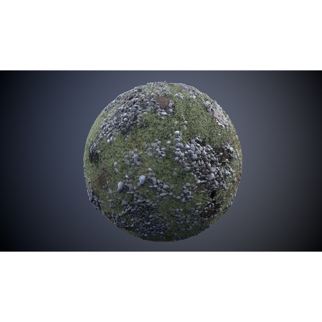 Post-Apocalyptic Environment Set 3D Model – PBR Textures, 25 Materials - View 13