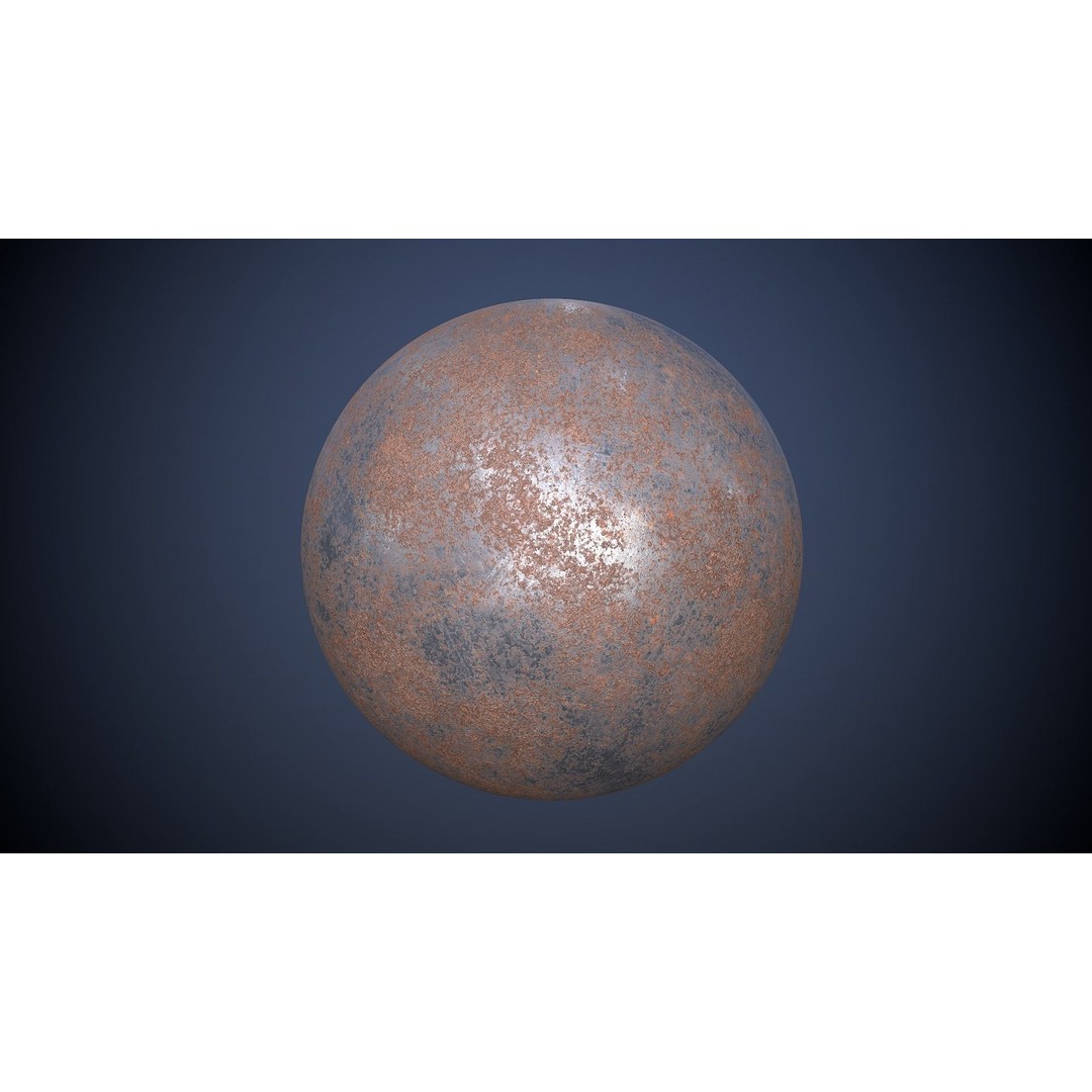 Post-Apocalyptic Environment Set 3D Model – PBR Textures, 25 Materials - View 17