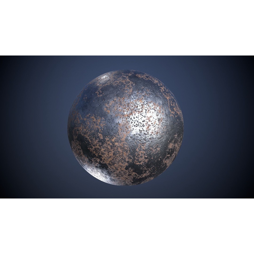 Post-Apocalyptic Environment Set 3D Model – PBR Textures, 25 Materials - View 18