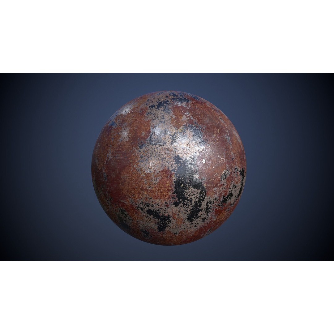 Post-Apocalyptic Environment Set 3D Model – PBR Textures, 25 Materials - View 21