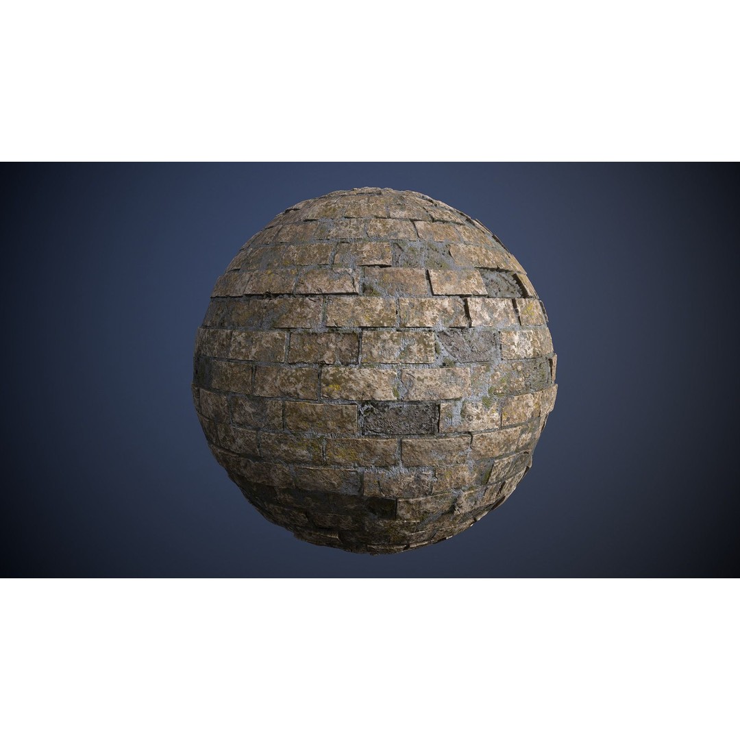 Post-Apocalyptic Environment Set 3D Model – PBR Textures, 25 Materials - View 23