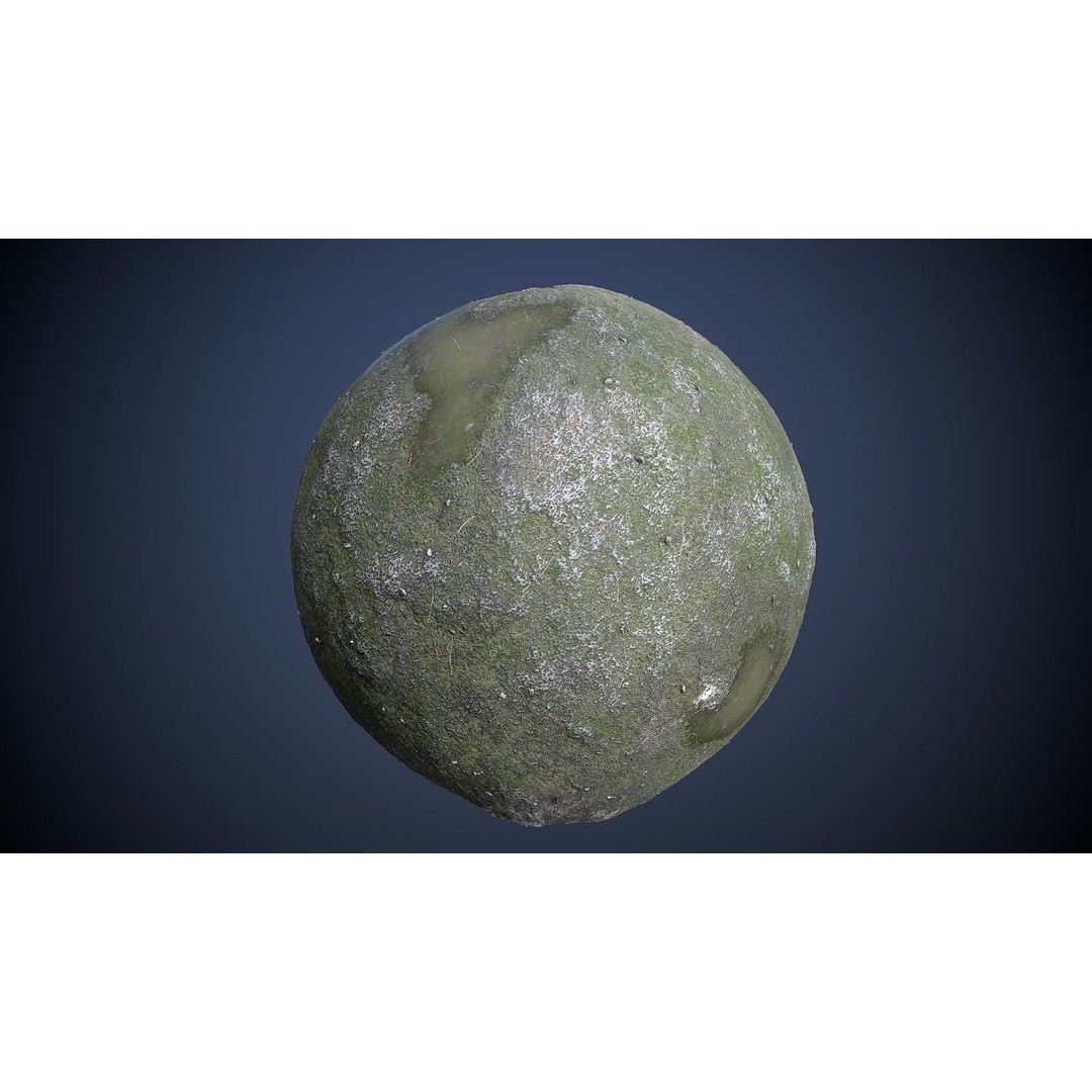 Post-Apocalyptic Environment Set 3D Model – PBR Textures, 25 Materials - View 24