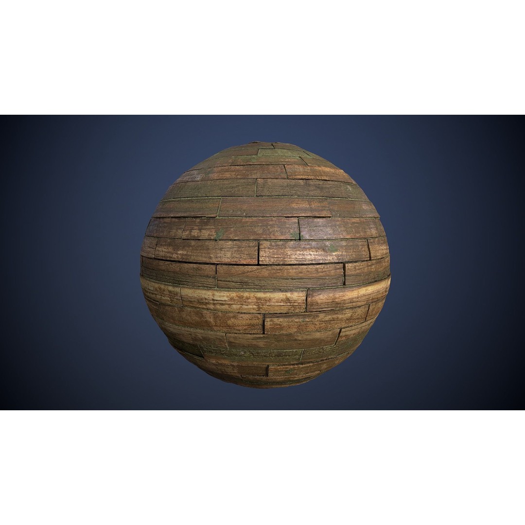 Post-Apocalyptic Environment Set 3D Model – PBR Textures, 25 Materials - View 25