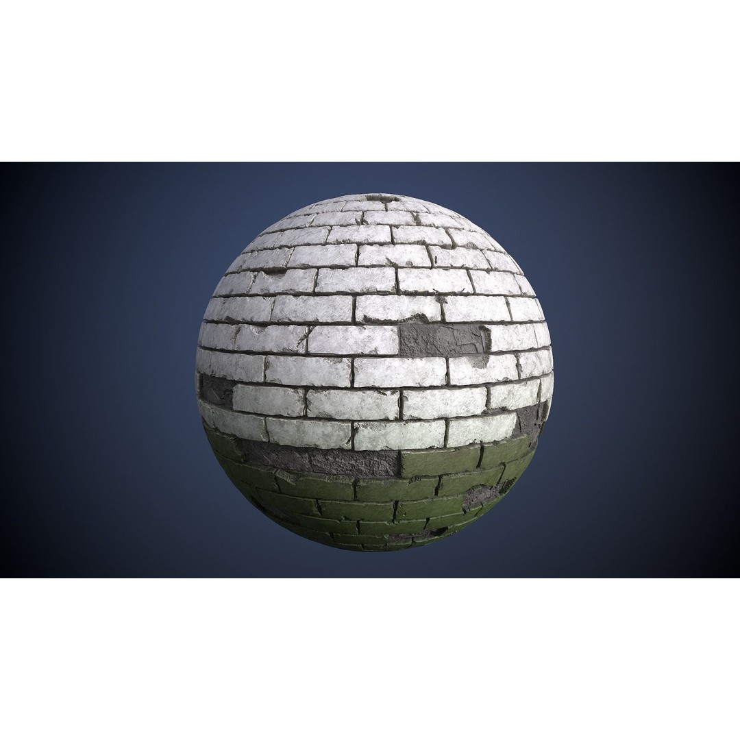 Post-Apocalyptic Environment Set 3D Model – PBR Textures, 25 Materials - View 7