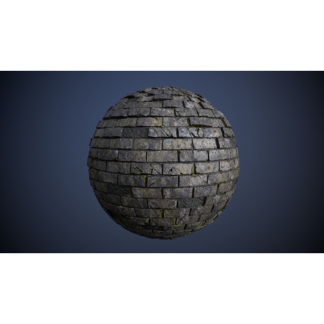 Post-Apocalyptic Environment Set 3D Model – PBR Textures, 25 Materials - View 8