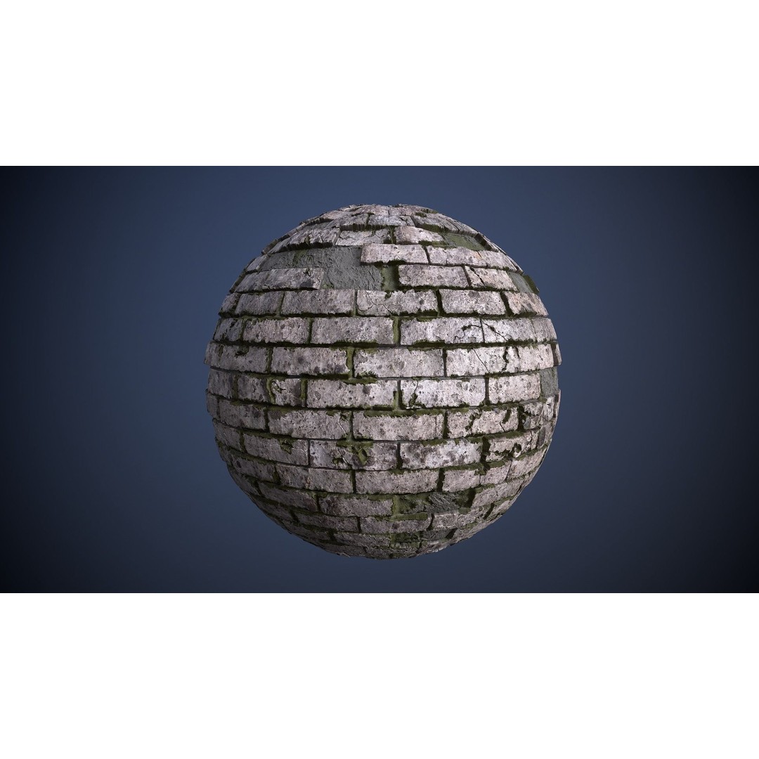 Post-Apocalyptic Environment Set 3D Model – PBR Textures, 25 Materials - View 9