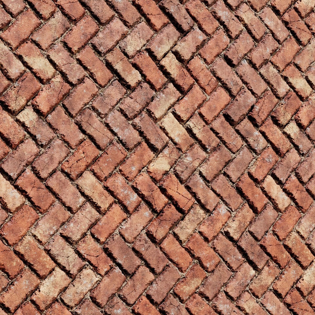 Brick Wall Texture Collection 3D Model – 8K PBR Textures, 9 Variations - View 10