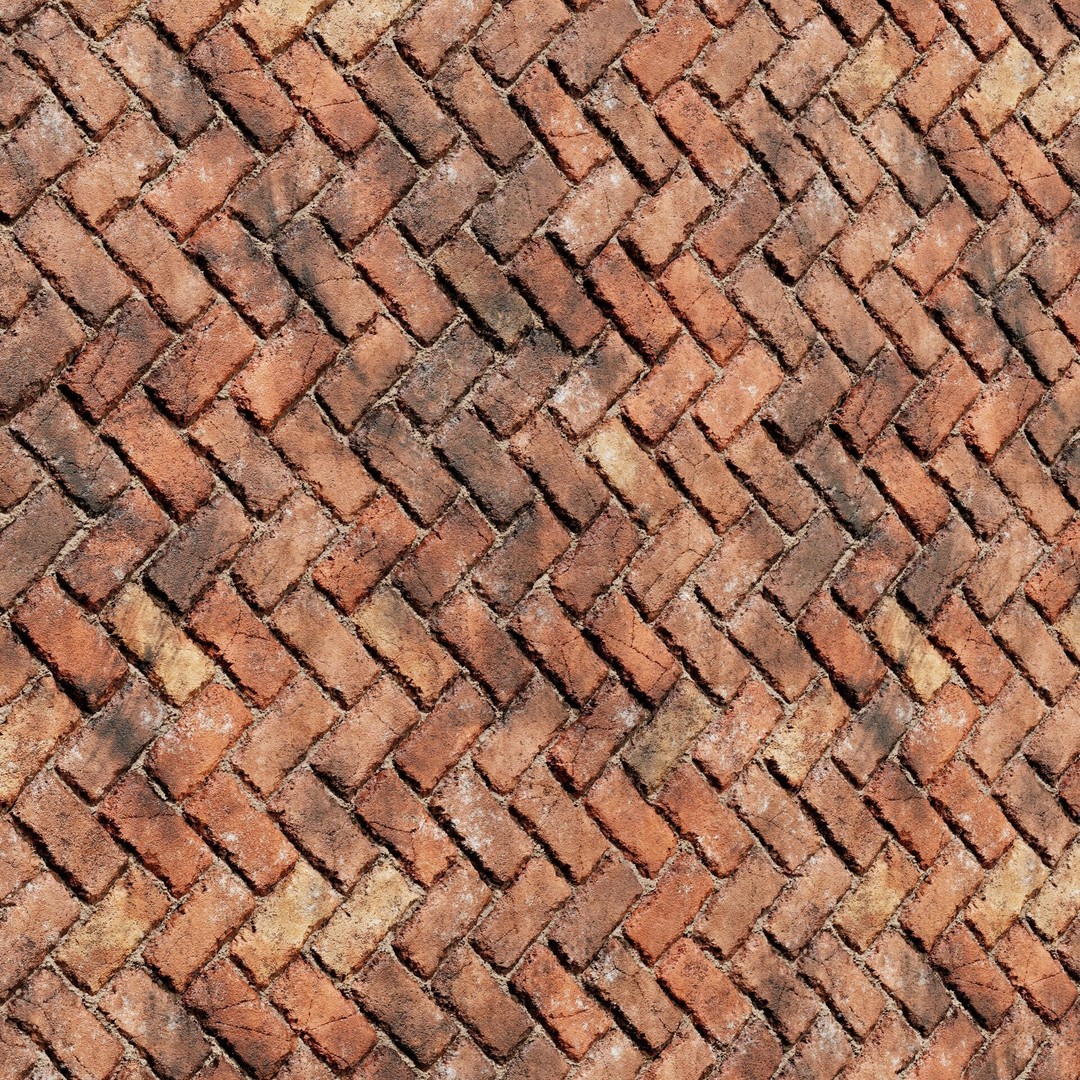 Brick Wall Texture Collection 3D Model – 8K PBR Textures, 9 Variations - View 12