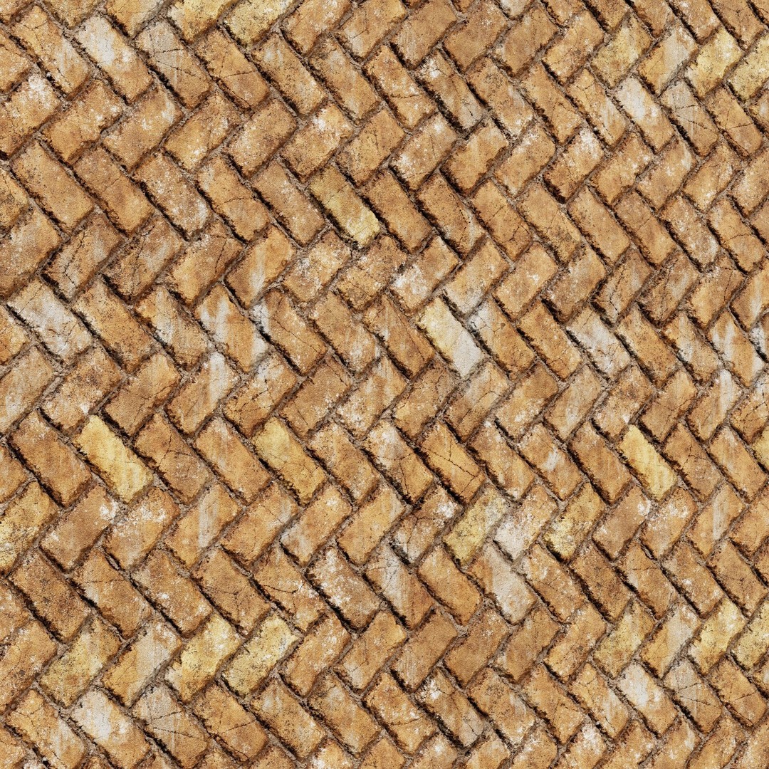 Brick Wall Texture Collection 3D Model – 8K PBR Textures, 9 Variations - View 14