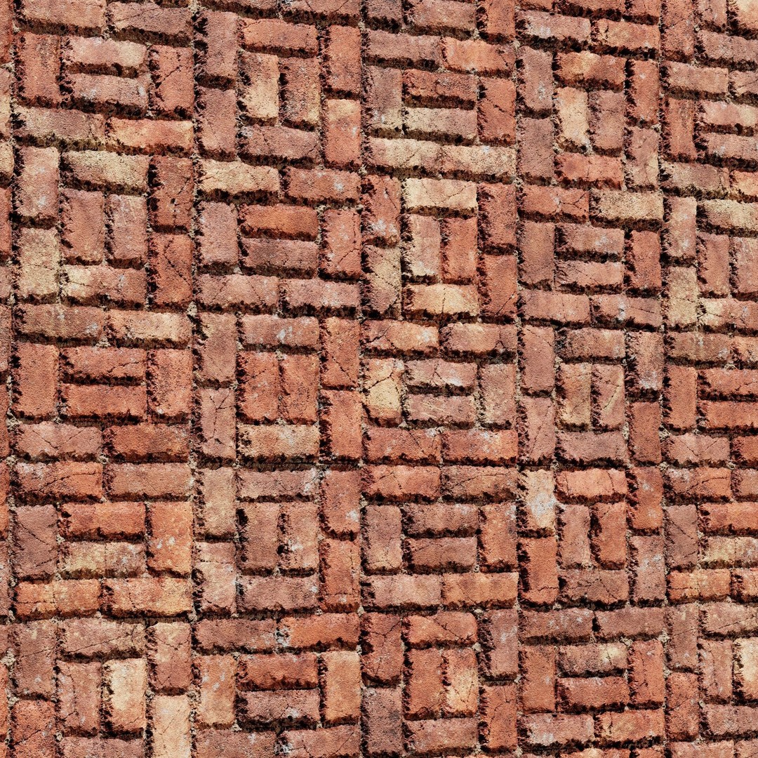 Brick Wall Texture Collection 3D Model – 8K PBR Textures, 9 Variations - View 16