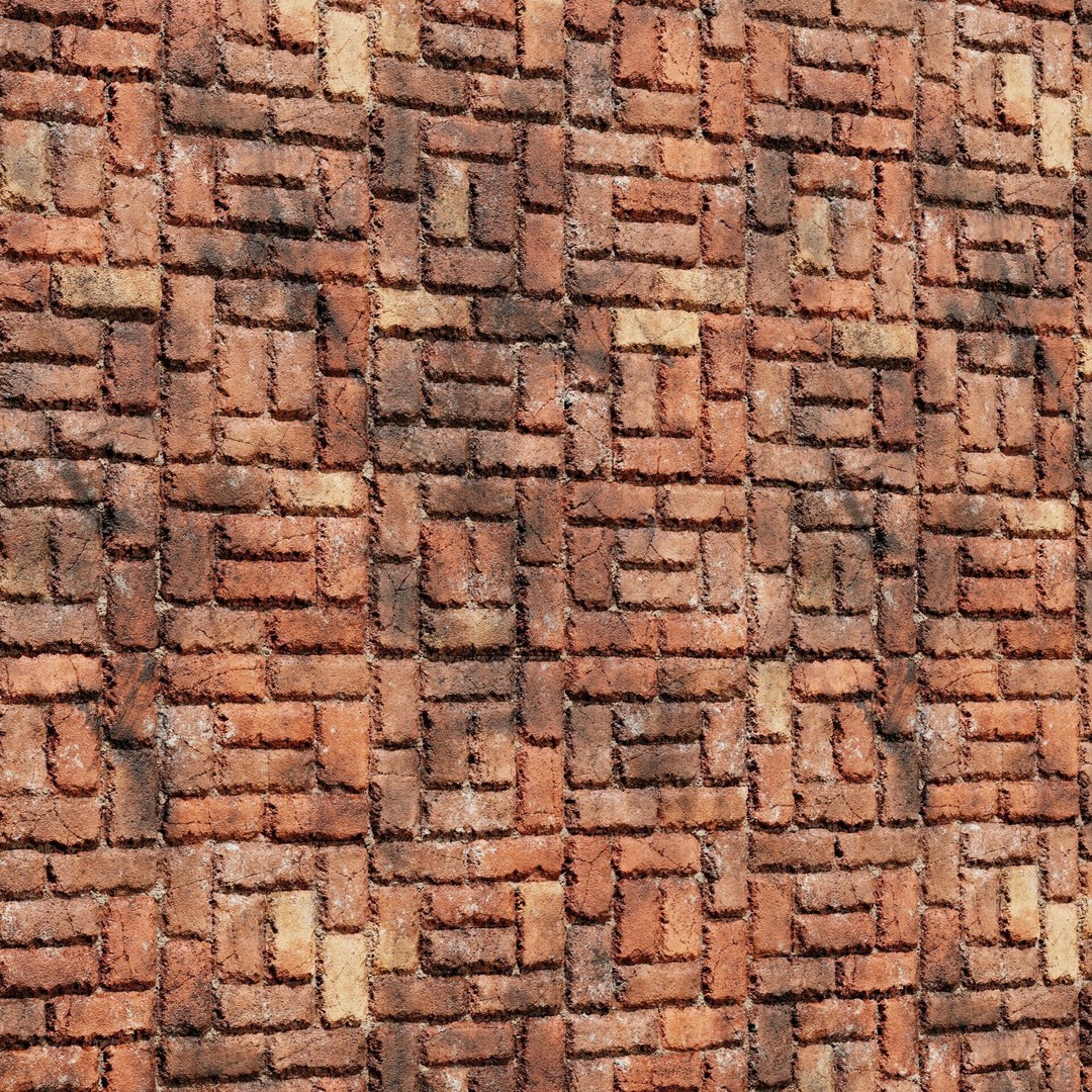 Brick Wall Texture Collection 3D Model – 8K PBR Textures, 9 Variations - View 18