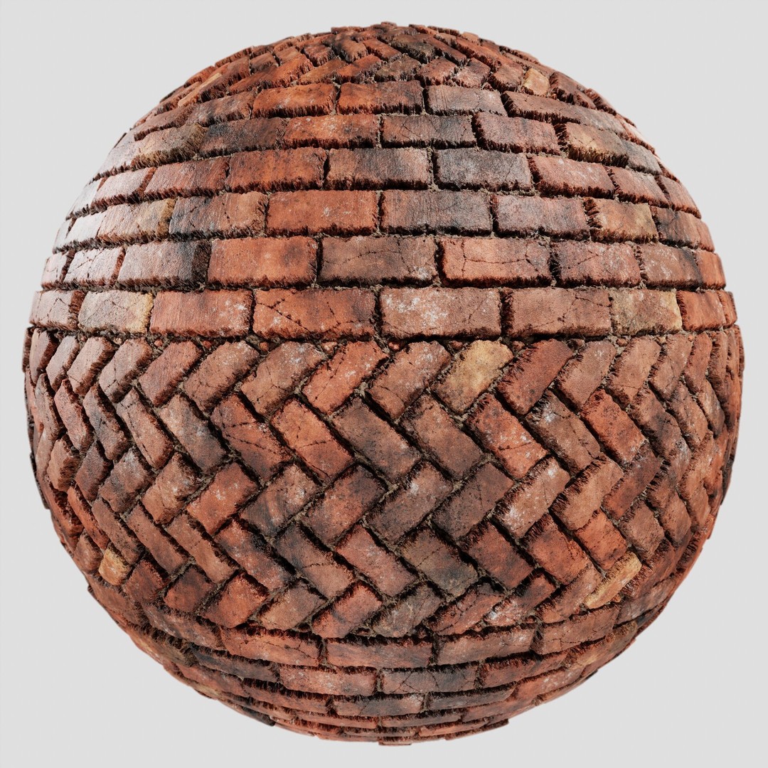 Brick Wall Texture Collection 3D Model – 8K PBR Textures, 9 Variations - View 5