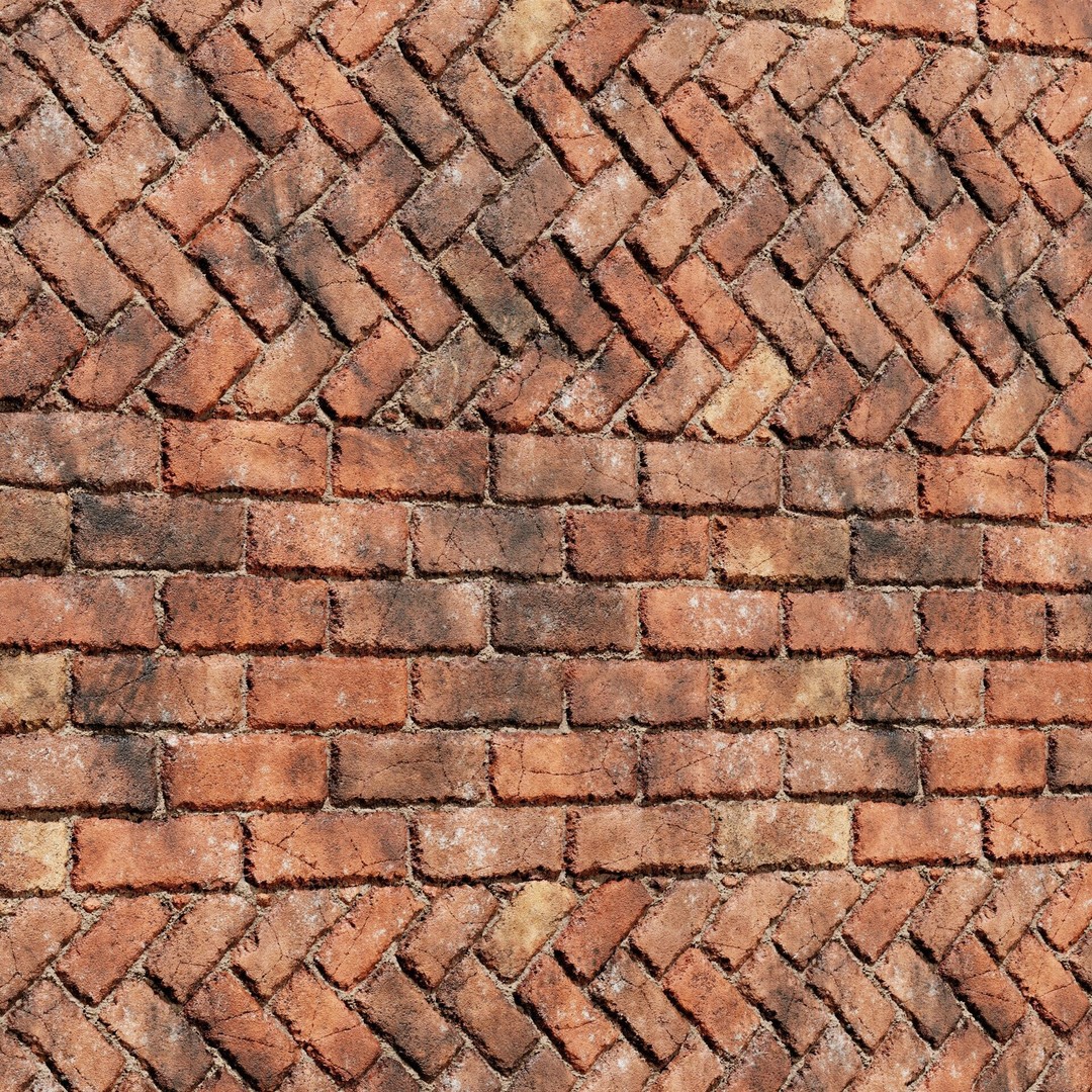Brick Wall Texture Collection 3D Model – 8K PBR Textures, 9 Variations - View 6