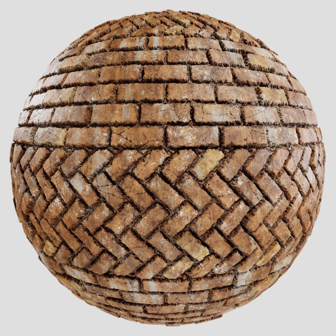 Brick Wall Texture Collection 3D Model – 8K PBR Textures, 9 Variations - View 7