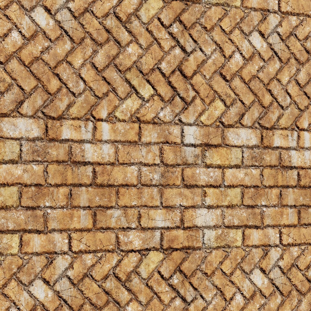 Brick Wall Texture Collection 3D Model – 8K PBR Textures, 9 Variations - View 8