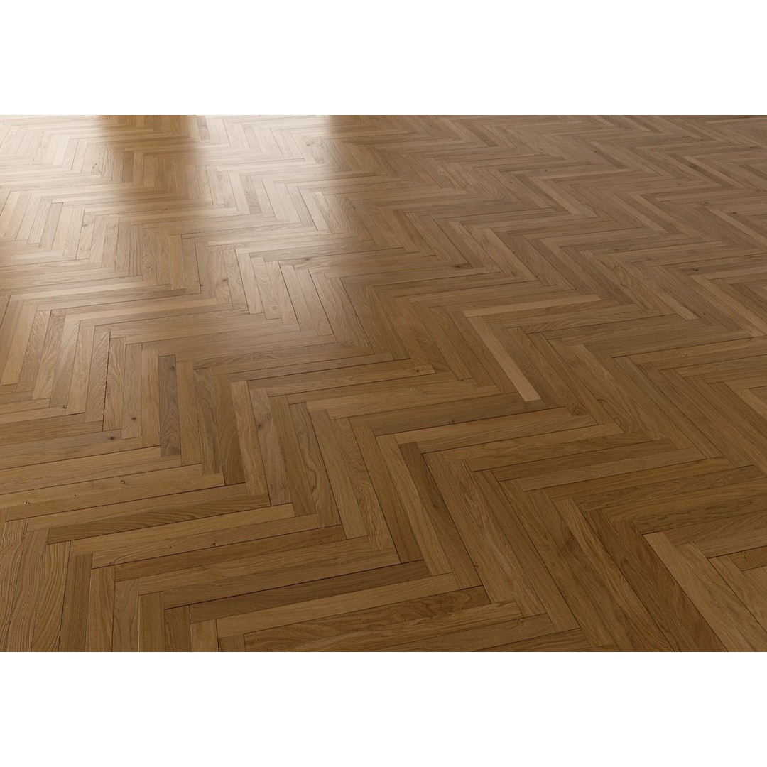 Herringbone Parquet 3D Model – 8K Seamless PBR Textures, Game Ready - View 18