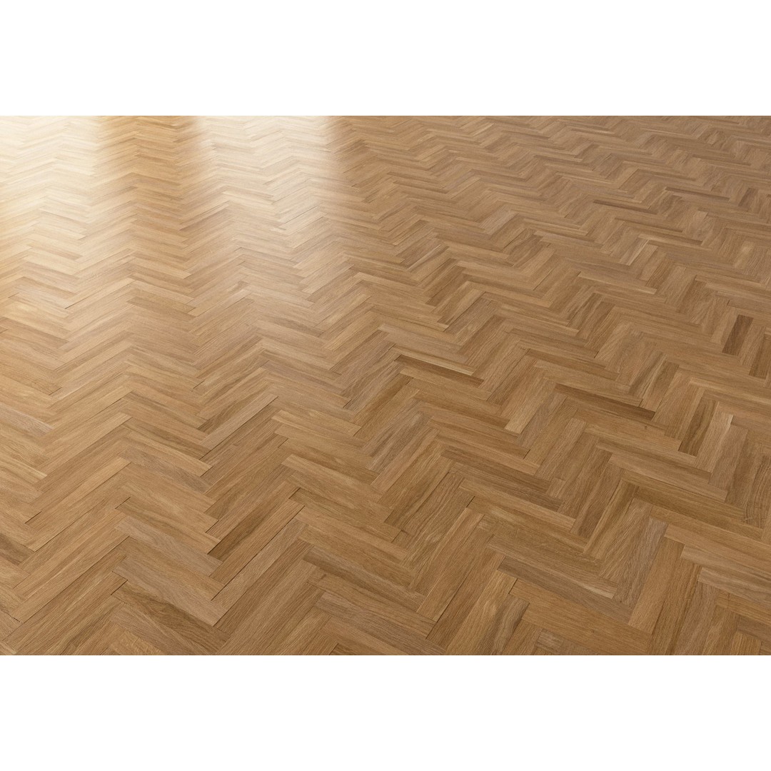 Herringbone Parquet 3D Model – 8K Seamless PBR Textures, Game Ready - View 30