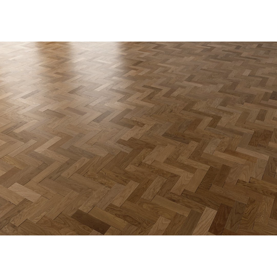 Herringbone Parquet 3D Model – 8K Seamless PBR Textures, Game Ready - View 44