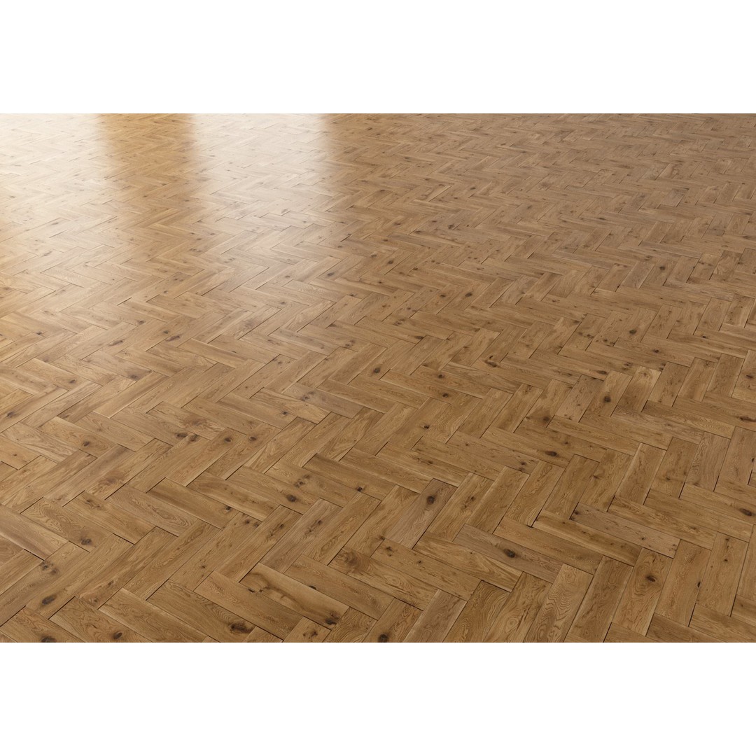 Herringbone Parquet 3D Model – 8K Seamless PBR Textures, Game Ready - View 50