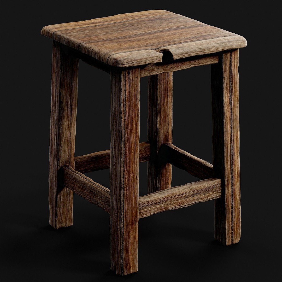 Wood Smart Materials 3D Model – 20 Unique Textures for Games - View 11