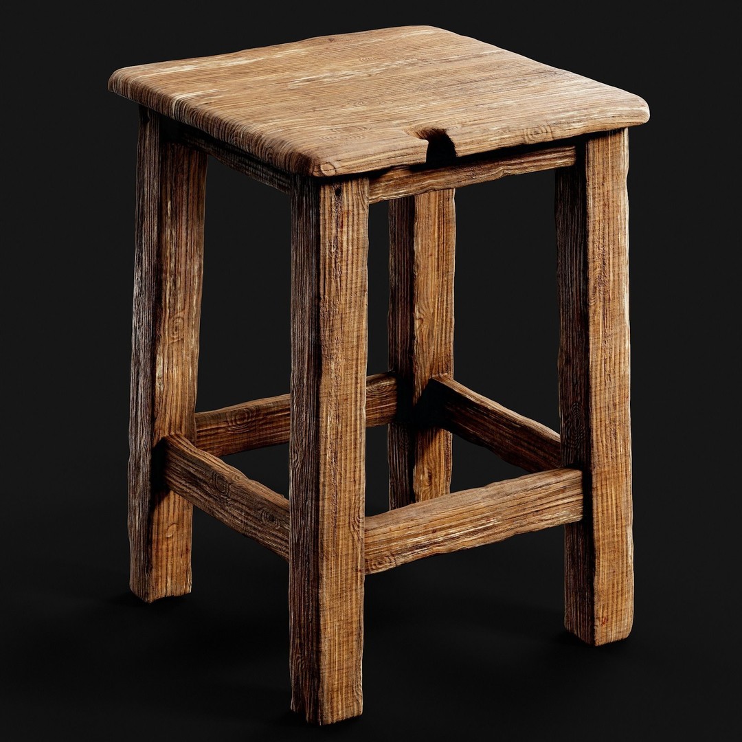 Wood Smart Materials 3D Model – 20 Unique Textures for Games - View 12