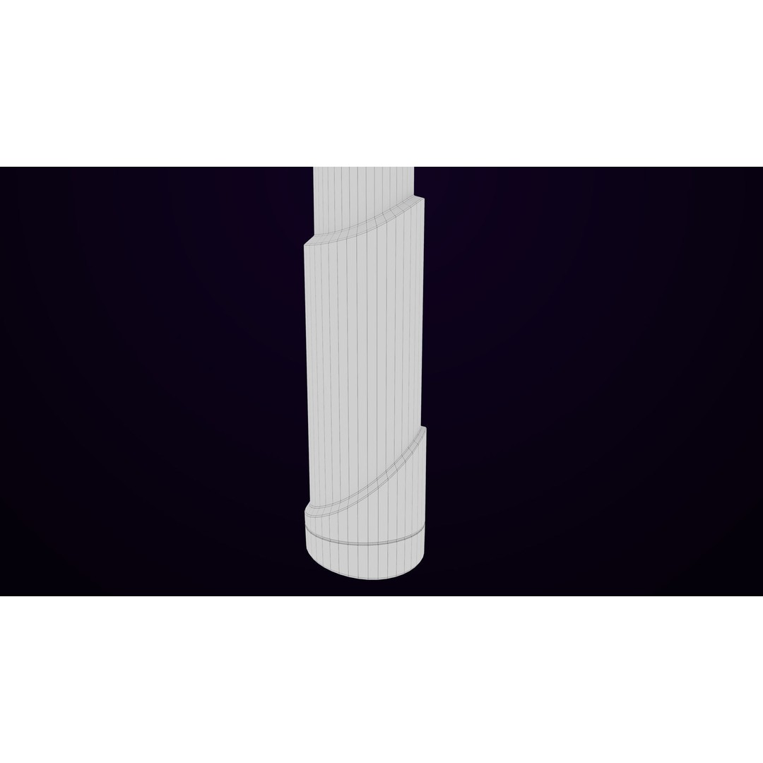 Sci-Fi Battle Hammer 3D Model – Low Poly PBR Game Asset, FBX - View 30