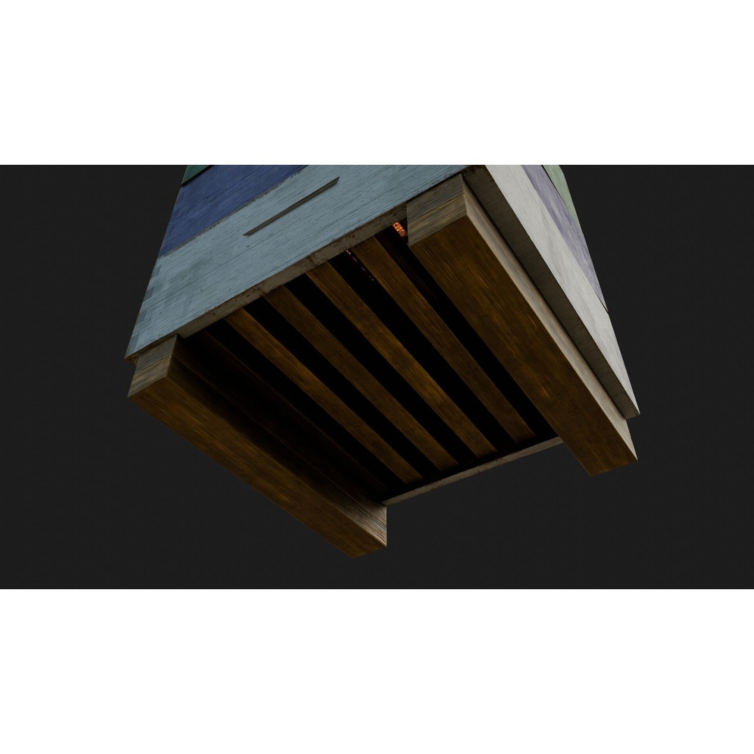 Stacked Beehive 3D Model – Realistic PBR Asset with 4K Textures - View 13